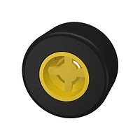 Rueda de 8 mm de diámetro x 9 mm 