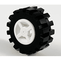 Rueda de 8 mm de diámetro x 6 mm 