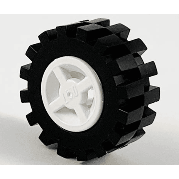 Rueda de 8 mm de diámetro x 6 mm 