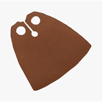 Capa de Tela Marrón