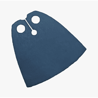 Capa de Tela Azul Oscuro