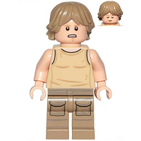 Luke Skywalker (Dagobah, camiseta sin mangas color canela)