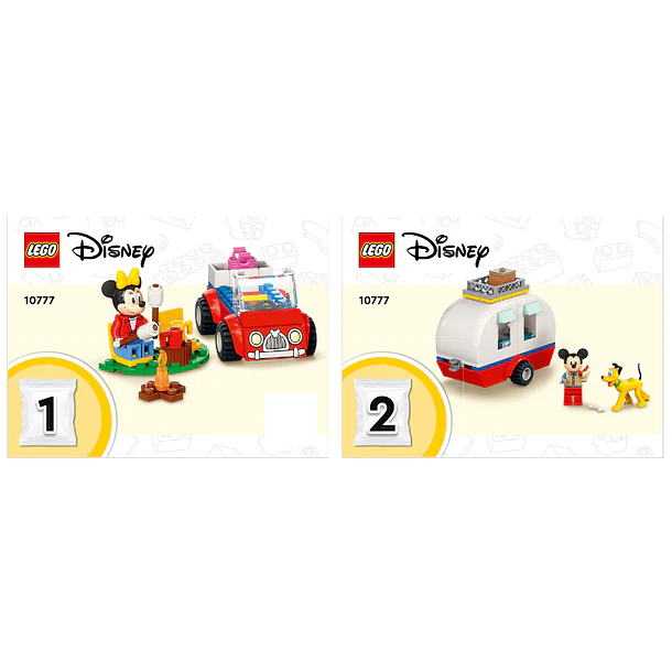 El viaje de campamento de Mickey y Minnie 3