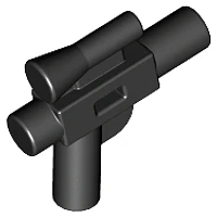 Arma Blaster pequeño Negra