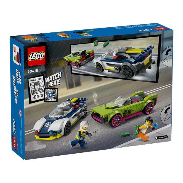 Coche de Policía y Potente Deportivo 6