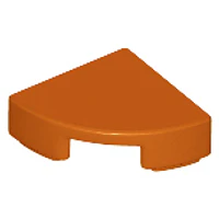 Tile, redonda 1x1 Brown