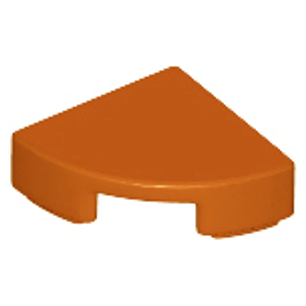 Tile, redonda 1x1 Brown