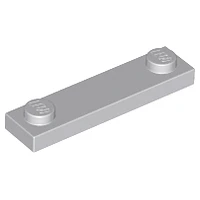 Placa modificada de 1 x 4 con 2 espárragos sin ranura