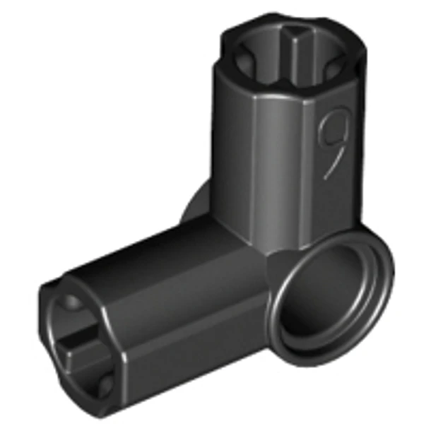Conector de eje y pasador Technic en ángulo n.° 6 - 90 grados