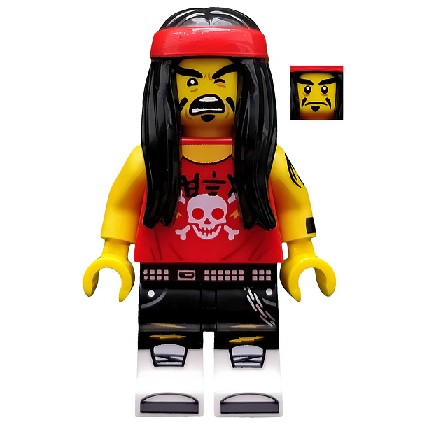 Rockero con Gong y Guitarra - La Película LEGO Ninjago