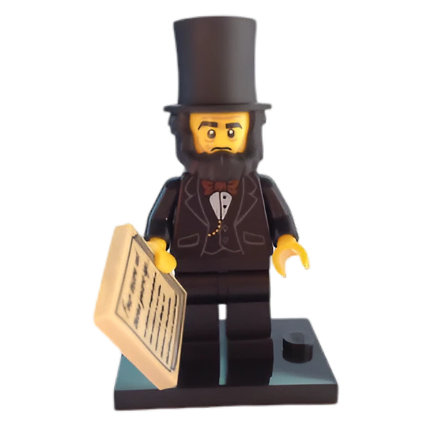 Abraham Lincoln - The LEGO Movie  2