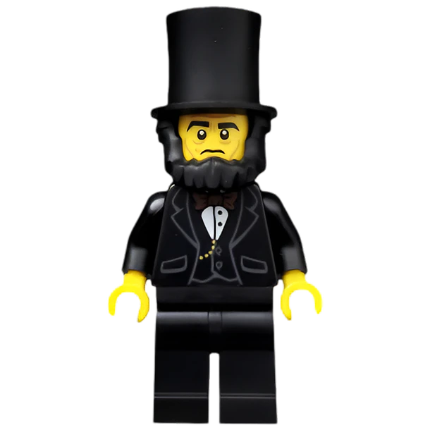 Abraham Lincoln - The LEGO Movie  1