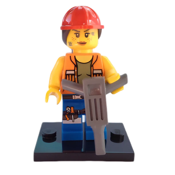Gail la Trabajadora de la Construcción - The LEGO Movie  2