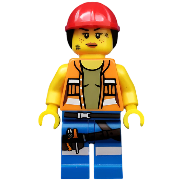 Gail la Trabajadora de la Construcción - The LEGO Movie  1