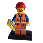 Emmet con Casco - The LEGO Movie  2