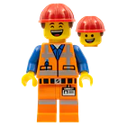Emmet con Casco - The LEGO Movie  1