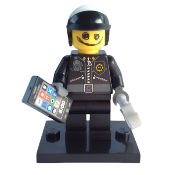 Policía Malo Cara Garabateada - The LEGO Movie  2