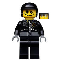 Policía Malo Cara Garabateada - The LEGO Movie 