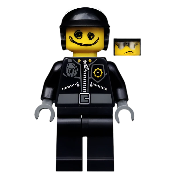 Policía Malo Cara Garabateada - The LEGO Movie  1