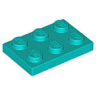 Placa 2x3 15