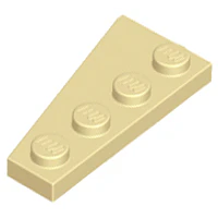 Cuña, placa 4 x 2 derecha