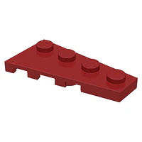 Cuña, placa 4 x 2 derecha