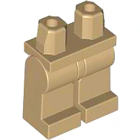 Minifigura, Piernas Dark Tan