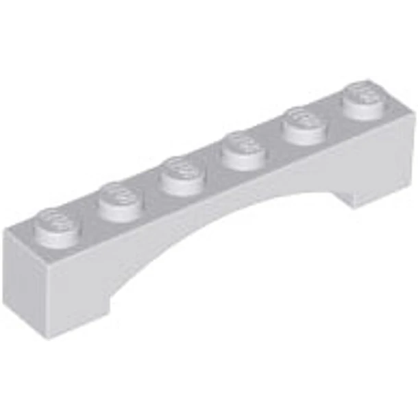 Arco 1 x 6 Arco elevado Gris claro