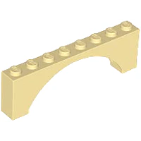 Arco elevado de 1 x 8 x 2