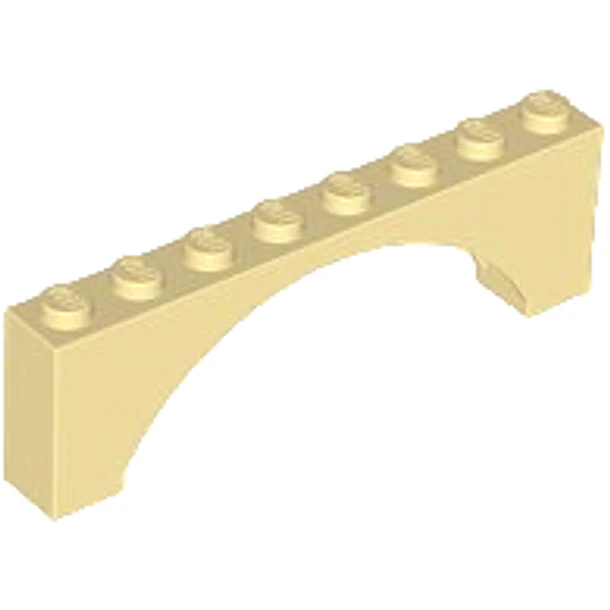 Arco elevado de 1 x 8 x 2