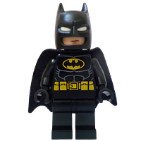 Batman - Traje negro, cinturón amarillo