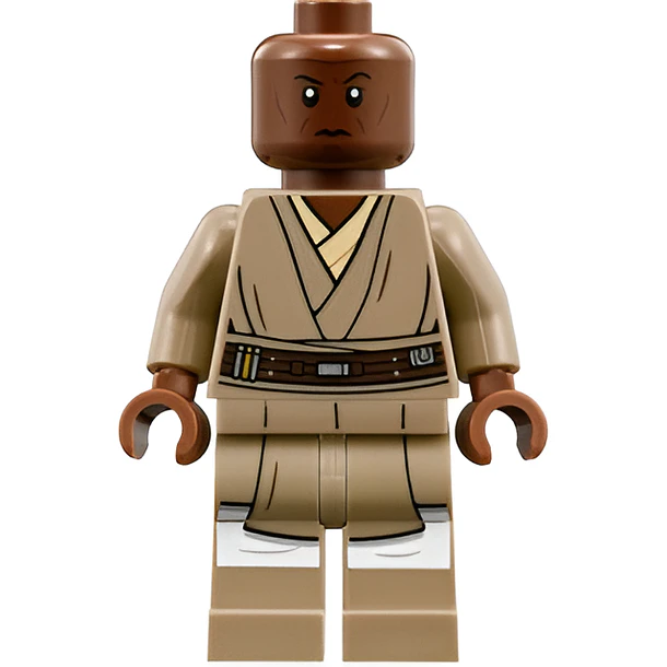 Mace Windu (piernas de color marrón oscuro)