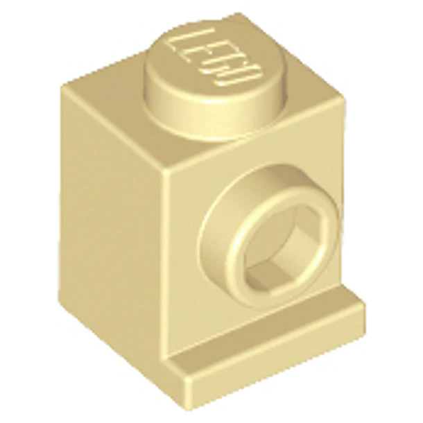 Ladrillo modificado 1 x 1 con faro