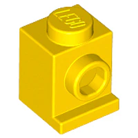 Ladrillo modificado 1 x 1 con faro