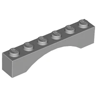 Arco 1 x 6 Arco  Gris 