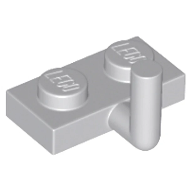 Placa modificada 1 x 2 con brazo de barra hacia arriba (brazo horizontal de 5 mm)