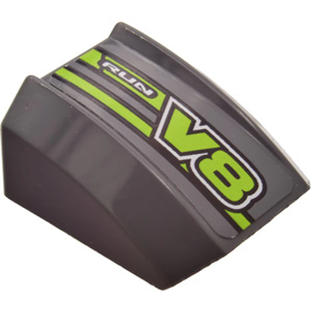 Pendiente, borde curvo de 2 x 2