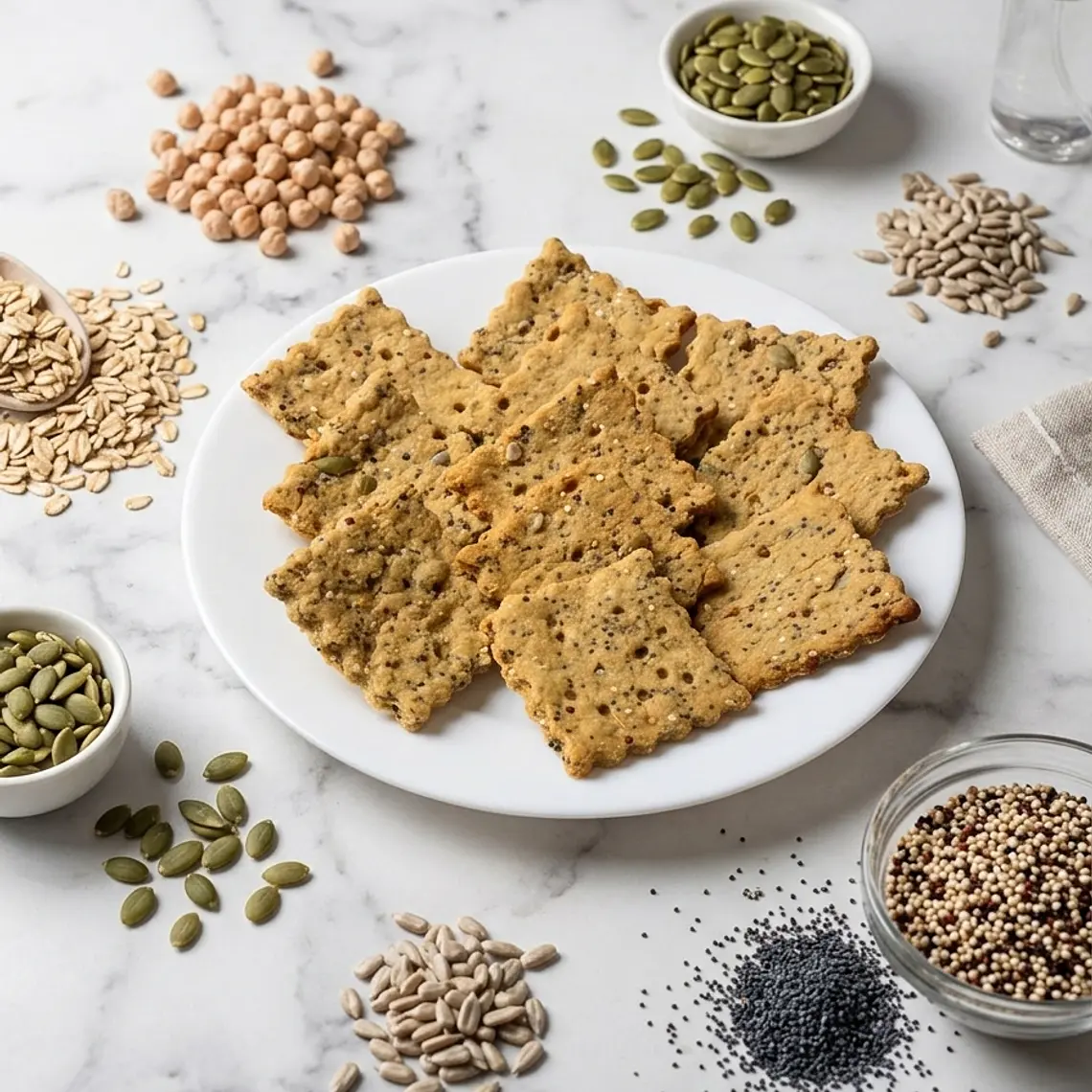 Crackers de Garbanzos 1