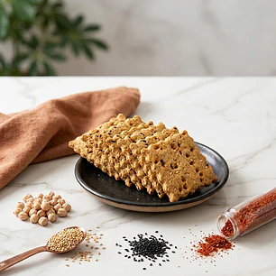Galletas cracker sésamo & merken