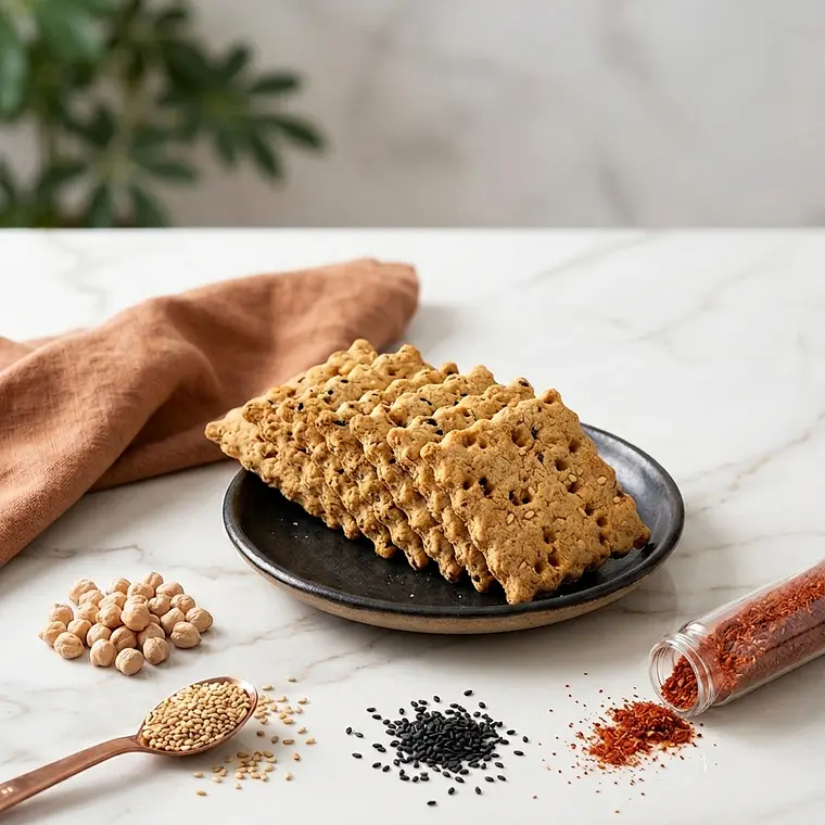 Galletas cracker sésamo & merken 1