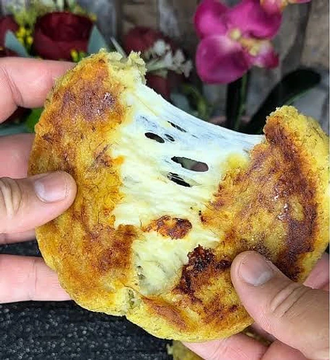 Arepas plátano macho 