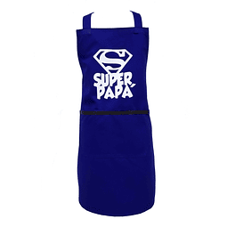Delantal de Cocina azul rey