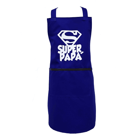 Delantal de Cocina azul rey