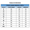 PIQUE DE DAMA MANGA CORTA C. FRATERNIDAD