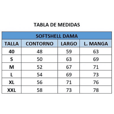 SOFTSHELL DE DAMA CC.CHIGUAYANTE