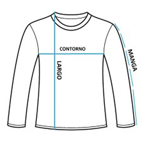 POLERA MANGA LARGA CC. SAN PEDRO
