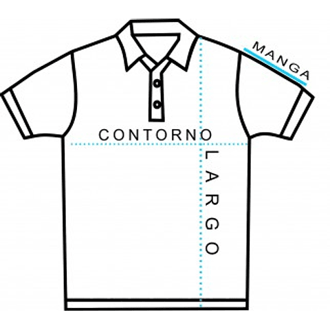 PIQUE MANGA CORTA UNISEX C.C. LOS ACACIOS