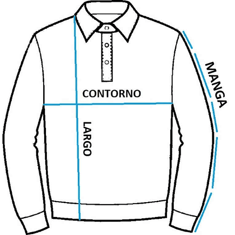 PIQUE  MANGA LARGA UNISEX C. LOS ACACIOS