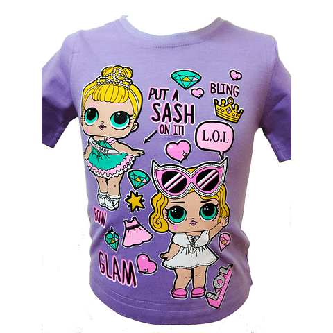 Polera Animada Niña