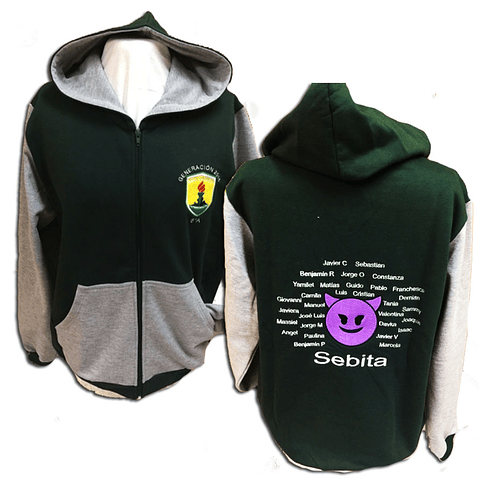 Diseños de polerones generacionales